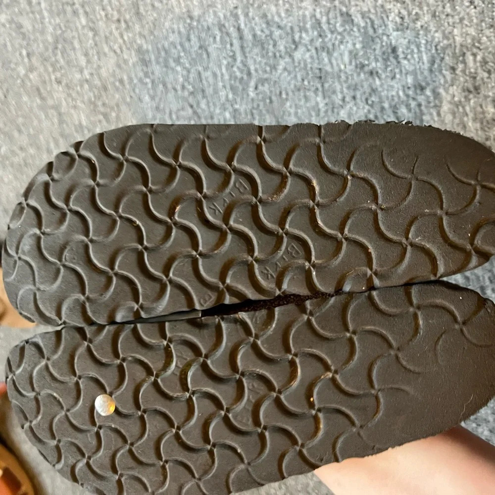 Birkenstock Silver Sandals, size 37 - Picture 3 of 5